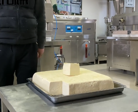 豆腐机做出来的豆腐